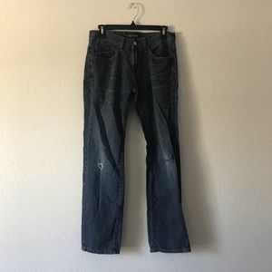 Polo Mens 29x30 Denim jeans slightly distressed